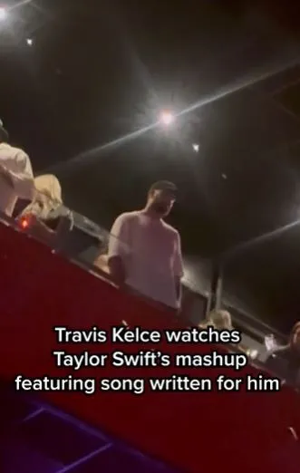 fan points out travis kelce seen crying at taylor swifts emotional perform 548