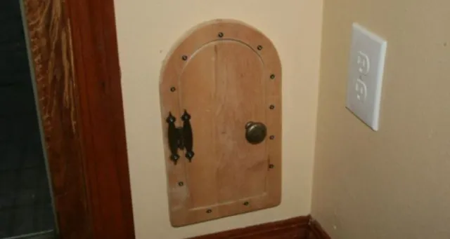 people are just realizing the use of tiny doors in some old homes 1201