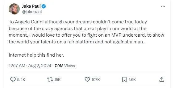 jake paul makes big offer to angela carini mid olympic controversy 1796