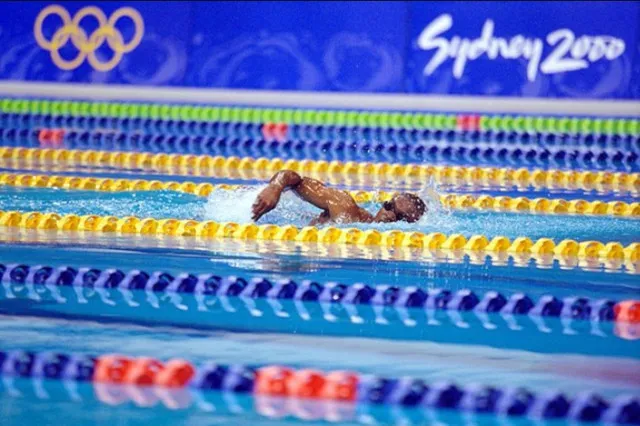 Olympic swimmer nearly drowned during competition as he didn't how to swim