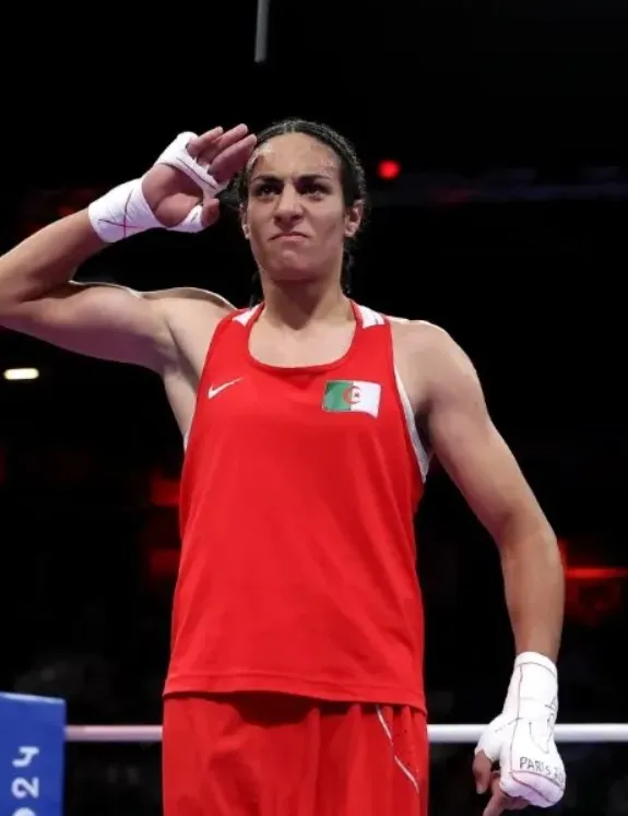 imane khelif’s besfrined disrupts press press amid olympic boxing gender co 2083