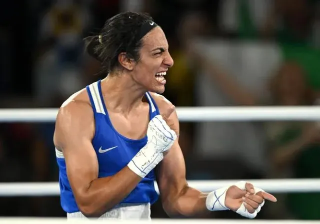 imane khelif won olympic gold in the welterweight final against china’s yan 2272