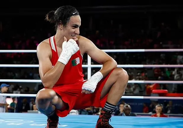imane khelif won olympic gold in the welterweight final against china’s yan 2275