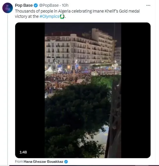 thousands of algerians celebrated imane khelif’s historic gold medal 2297