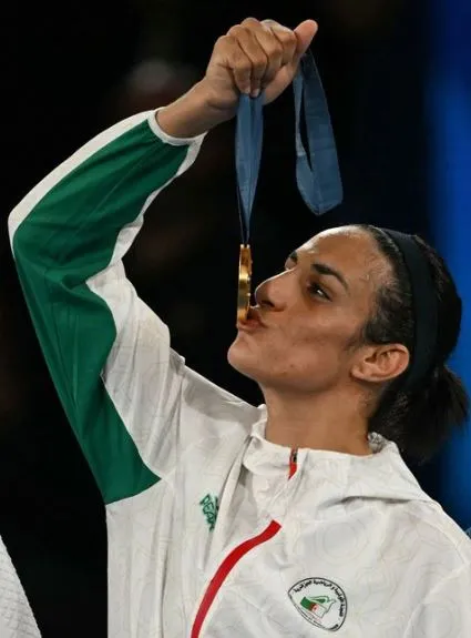 thousands of algerians celebrated imane khelif’s historic gold medal 2296