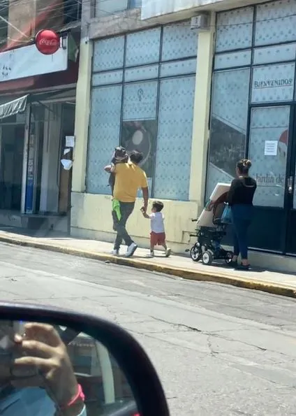 viral video of father carrying dog instead of child sparks debate 2367