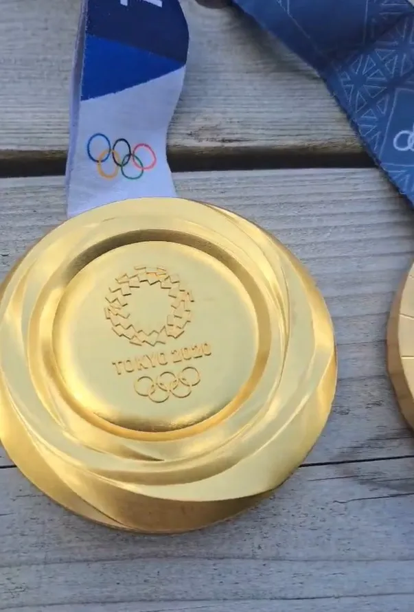 olympian indicates huge difference between tokyo 2021 and paris 2024 gold m 2503