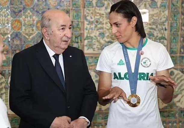 olympic champion imane khelif receives major honor following stunning makeo 2823