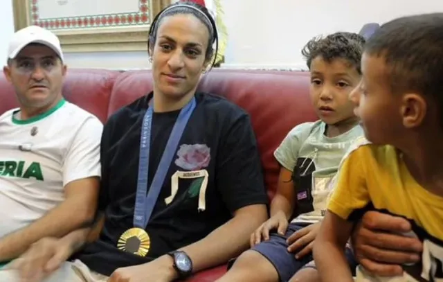 algerian city celebrates imane khelif’s gold medal return amid controversy 2907