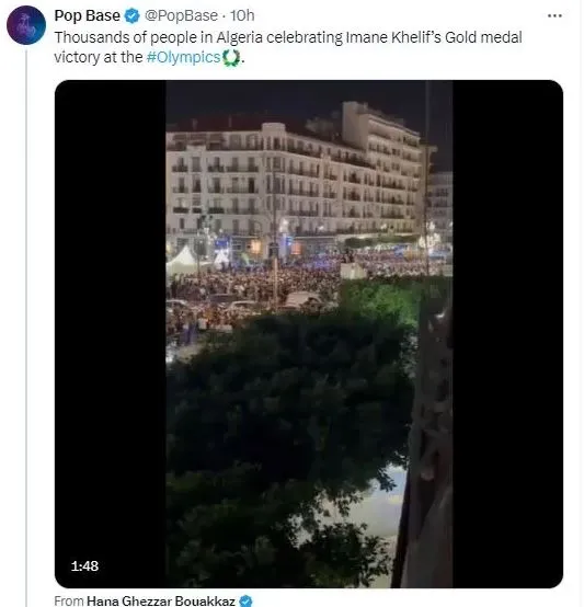 algerian city celebrates imane khelif’s gold medal return amid controversy 2904