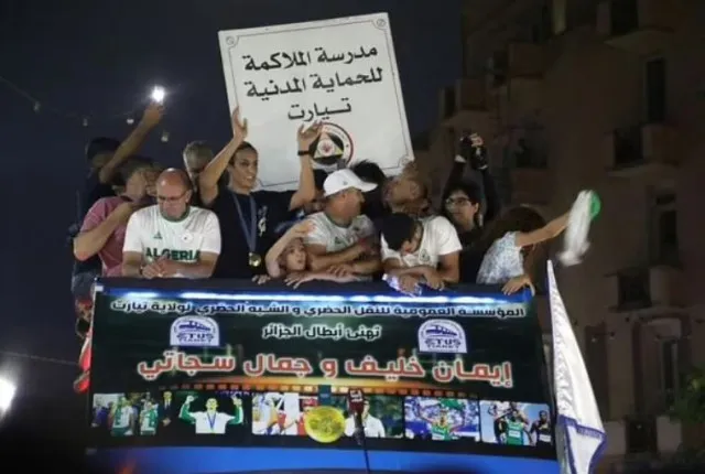 algerian city celebrates imane khelif’s gold medal return amid controversy 2906