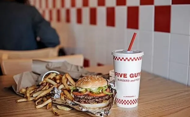 outraged five guys customer charged forty-two dollars for two burgers 2923