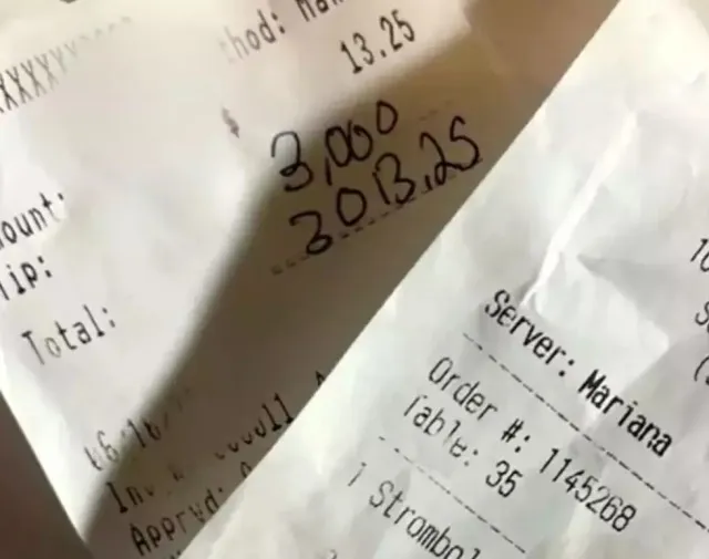 restaurant files lawsuit against customer for leaving $3,000 waitress tip o 2990