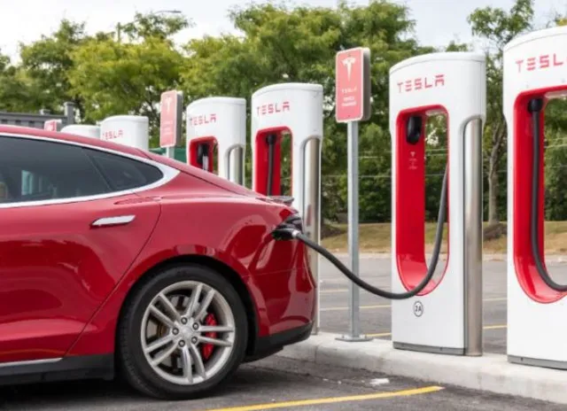 tesaler owner forced to stop six times one day to charge their vehicle on c 3329