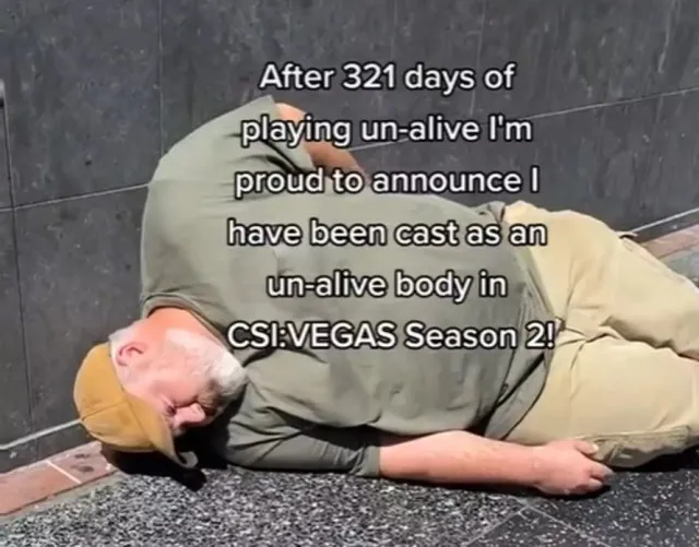 man pretends to be dead for 321 days to get dream role on cis 4457