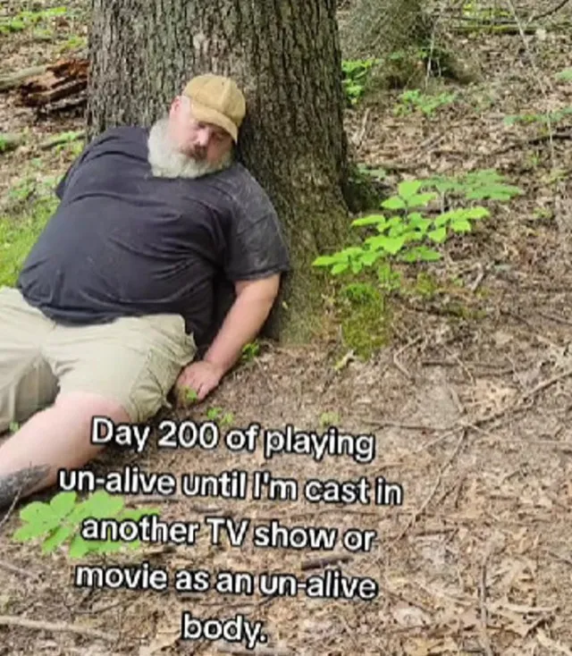 man pretends to be dead for 321 days to get dream role on cis 4458