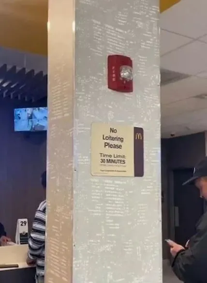 mcdonald’s customer claims unjust eviction after 30 minutes 4690