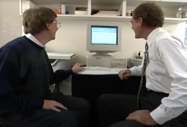 bill gates mocked in 1995 interview after stating internet would rapidly 5353