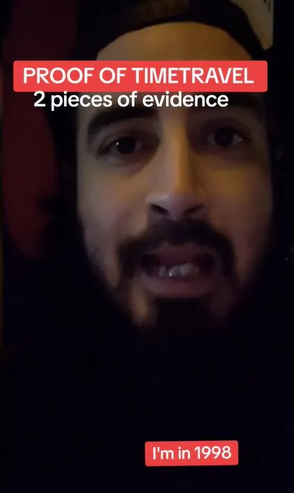 man claims time travel to 1998 and shares two pieces of evidence 5384
