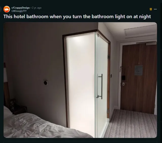 why you should keep the bathroom light on when sleeping in a hotel 5737