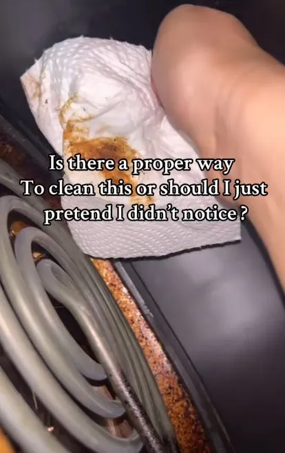people stunned after finding overlooked part of air fryer theyve never cle 6508