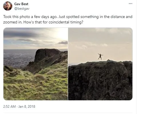 man captures rare one-in-a-million photo without realizing it for days 6589