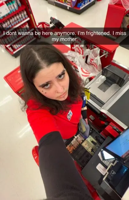 new target worker forced to close entire store alone after manager leaves 6585