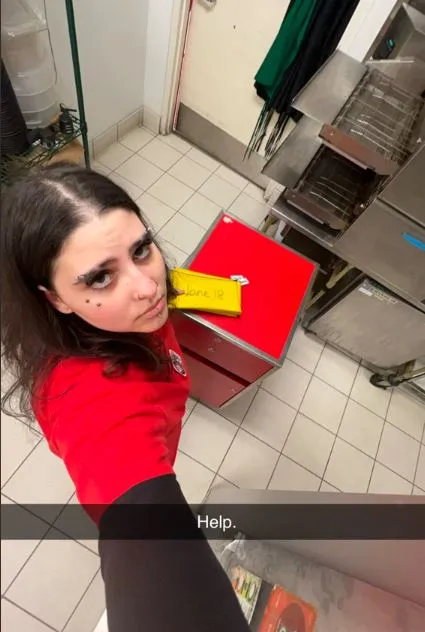 new target worker forced to close entire store alone after manager leaves 6586