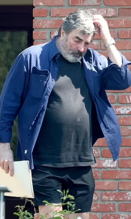 tom selleck spotted looking downcast and scruffy during career controversy 6679