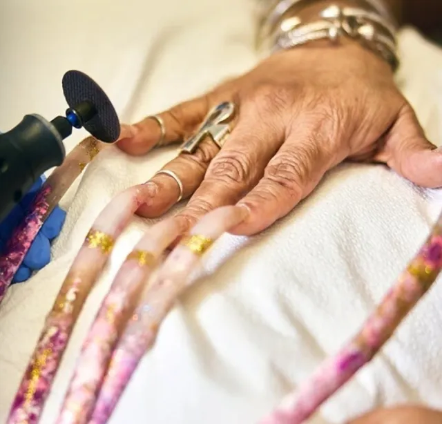 woman with 27-year-old nails finally answers common questions 6642