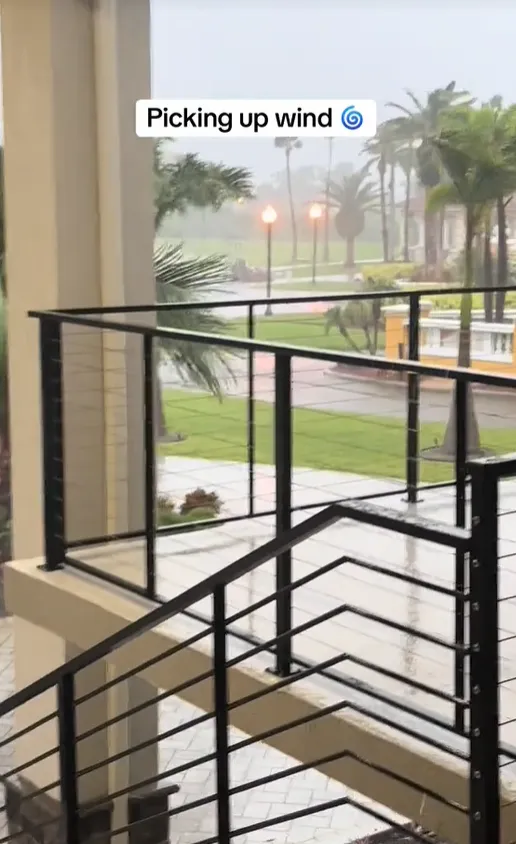 wealthy florida ignores evacuation while showing milton-proof mansion as 6923