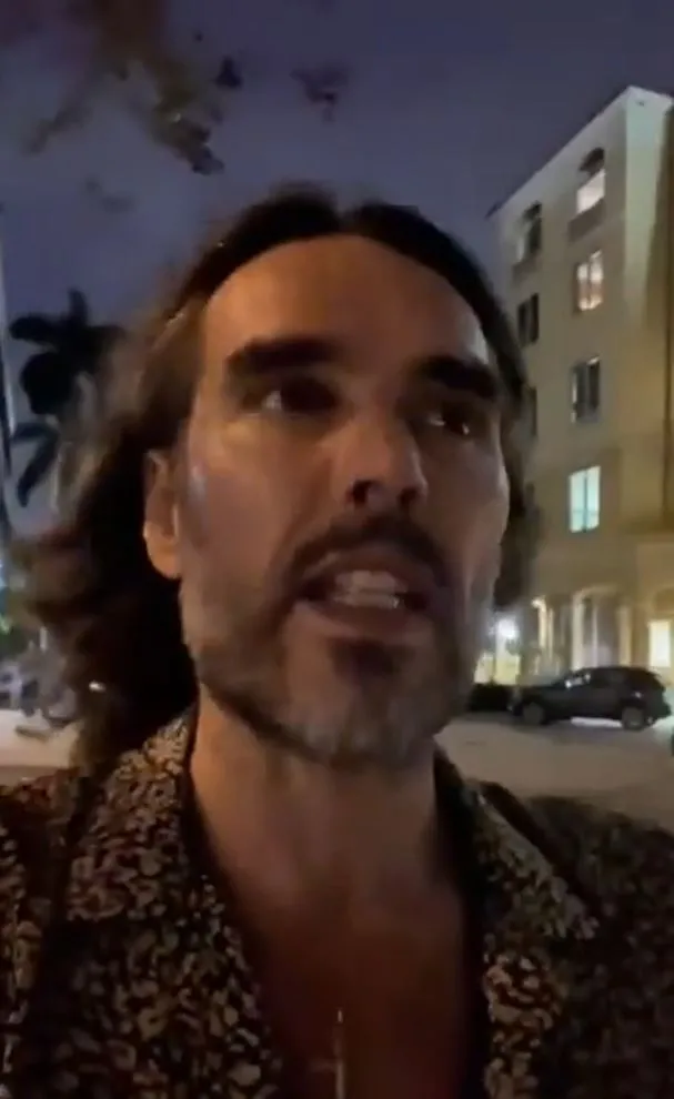comedian russell brand claims he found god during hurricane milton 7047