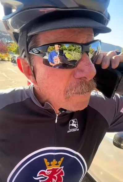 man in lycra stunned after yelling at young driver 7111