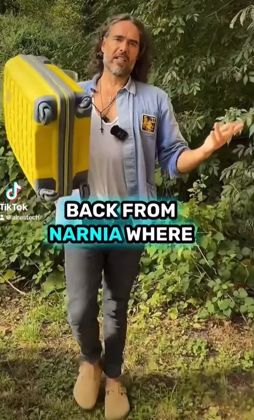 russell brand claims his magical amulet shields against wi-fi signals 7360