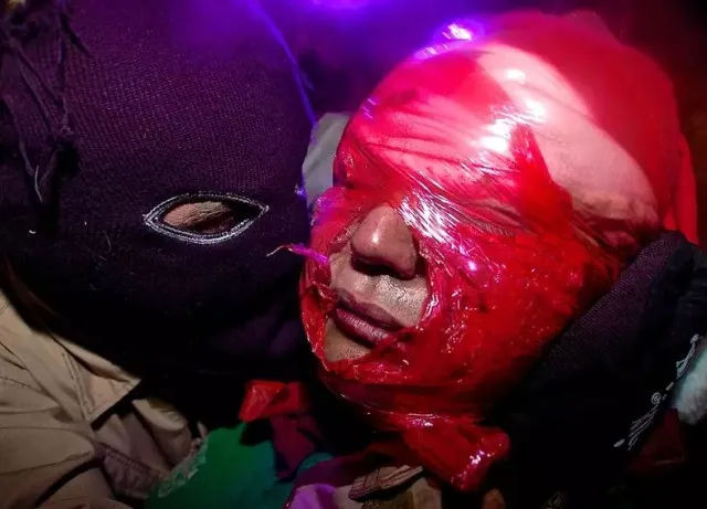woman faces horrific aftermath after visiting extreme haunted house 7464