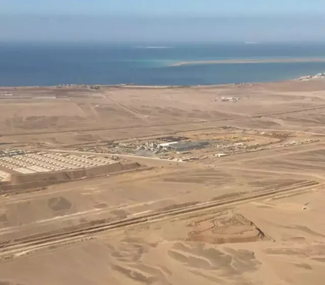 passenger shares aerial view of saudi arabias $1 trillion giga-project th 7816