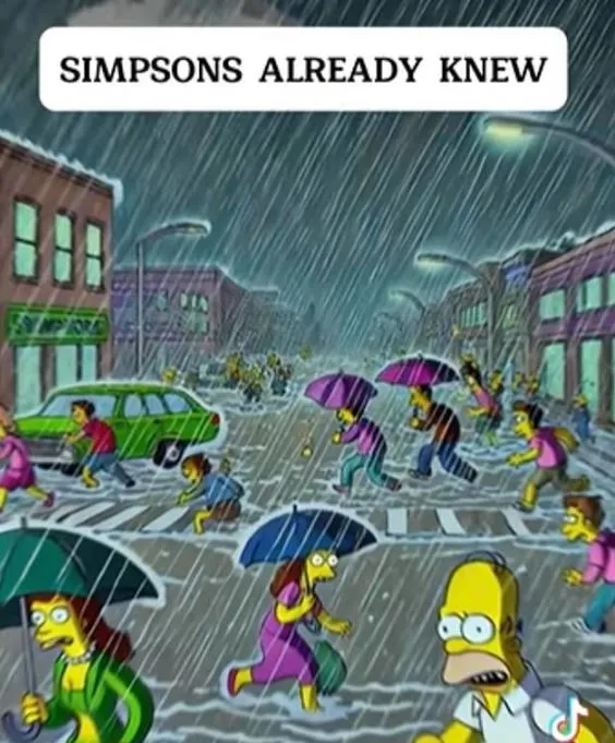 simpsons fans claim the show predicted floridas severe hurricane milton 7836