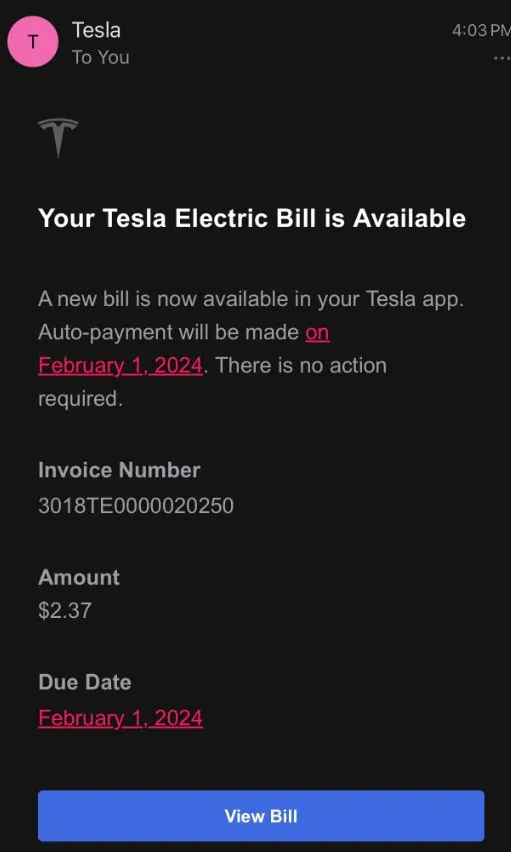 tesla driver reveals surprising electricity bill after one year 7781