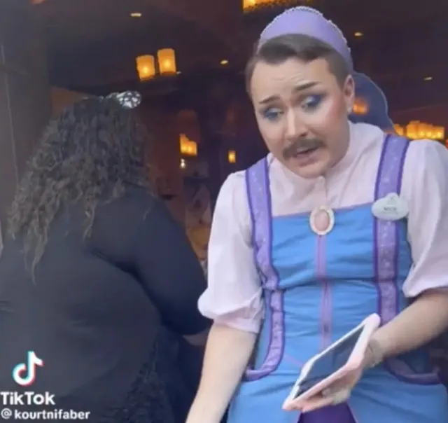 disney faces backlash for allowing male employee to wear dress and makeup a 7891