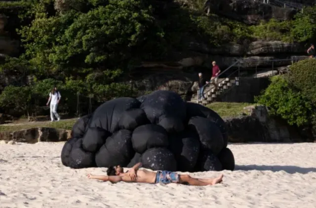 mysterious black balls found on sydney beaches sparked dark theories 7908