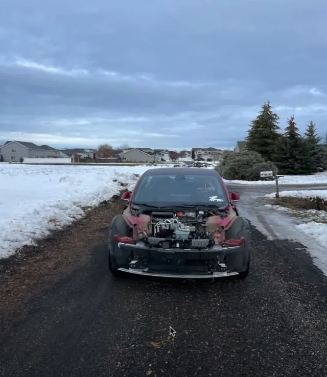teen rebuilds totaled tesla for $15,000 and discovers shocking history from 7887