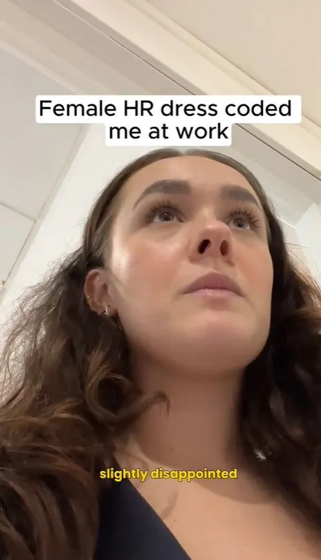 woman faced hr complaint after her inappropriate work outfit 7986