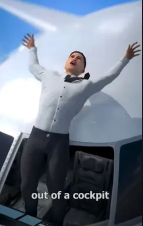 what happened after pilot was sucked out of cockpit mid-flight 8437
