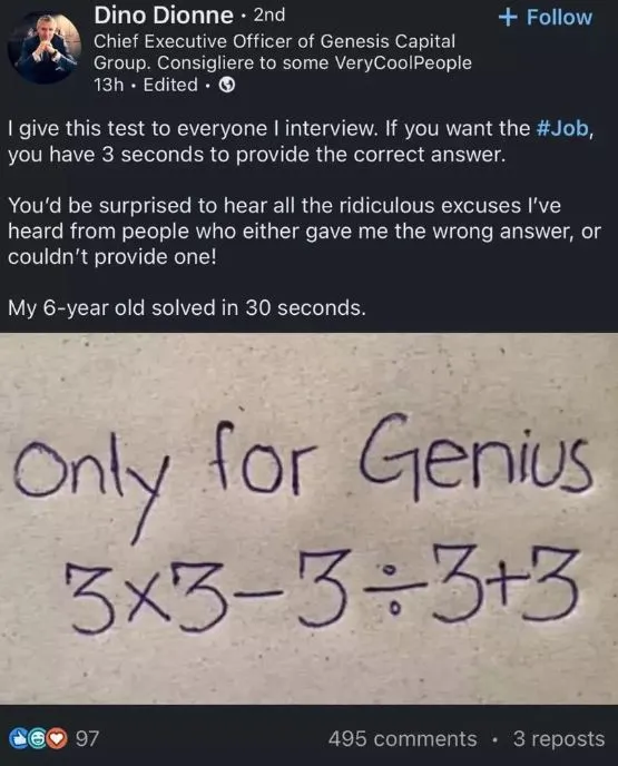 ceo reveals interview nrain teaser giving candidates 3 seconds to answer 8743