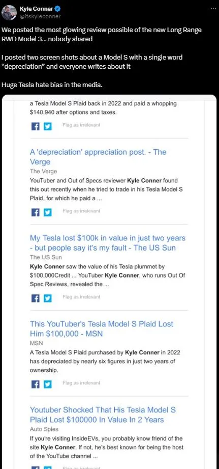 man discovers his tesla is worth much less than expected 8924