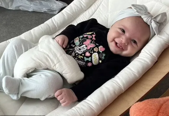 newborn stuns parents by attempting to crawl at just three days old 8889