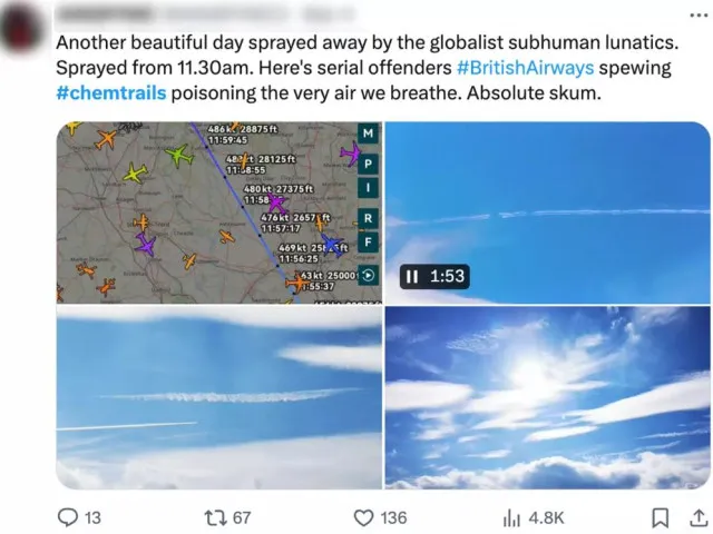 experts reveals the truth behind white streaks in the sky 8993