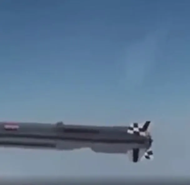 video of person flying next to cruise missile sparks baffled 9508