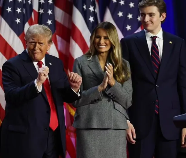 barron trump gives unexpected response to voting questions at nyc 9604