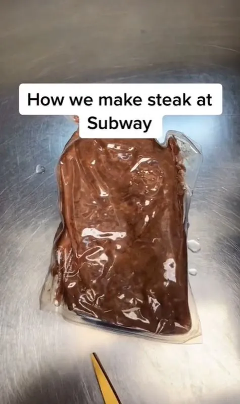 subway fans vow never eat steak again after preparation viral video 9653
